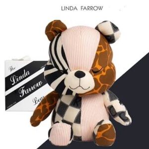 NWB Linda Farrow Scented Patchwork 50th Anniversary Bear